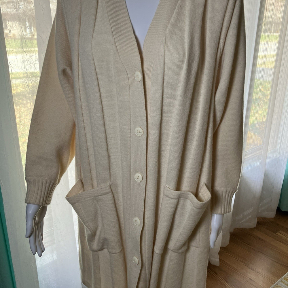 Vintage Leroy Knitwear Sweater/Coat 1960s. One Of A Kind.